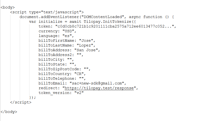 How do you integrate the Tilopay SDK V2 to tokenize cards?