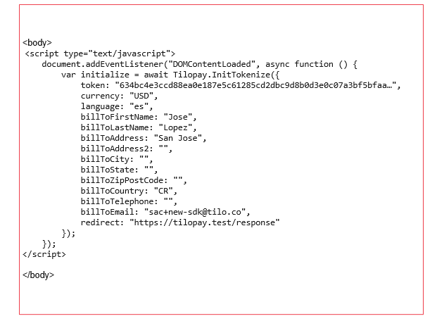 How do you integrate the Tilopay V2 SDK?