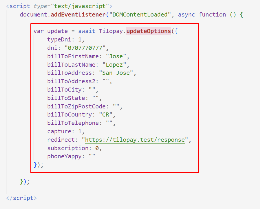 How do you integrate the Tilopay V2 SDK?