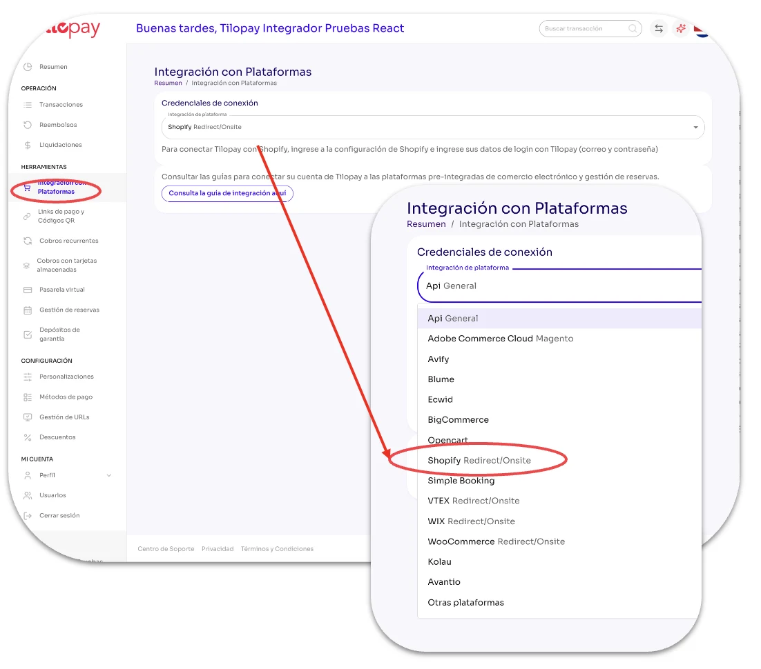 How Do I Set Up the Tilopay Payment Method for Credit or Debit Card Payments in Shopify? — screen 32