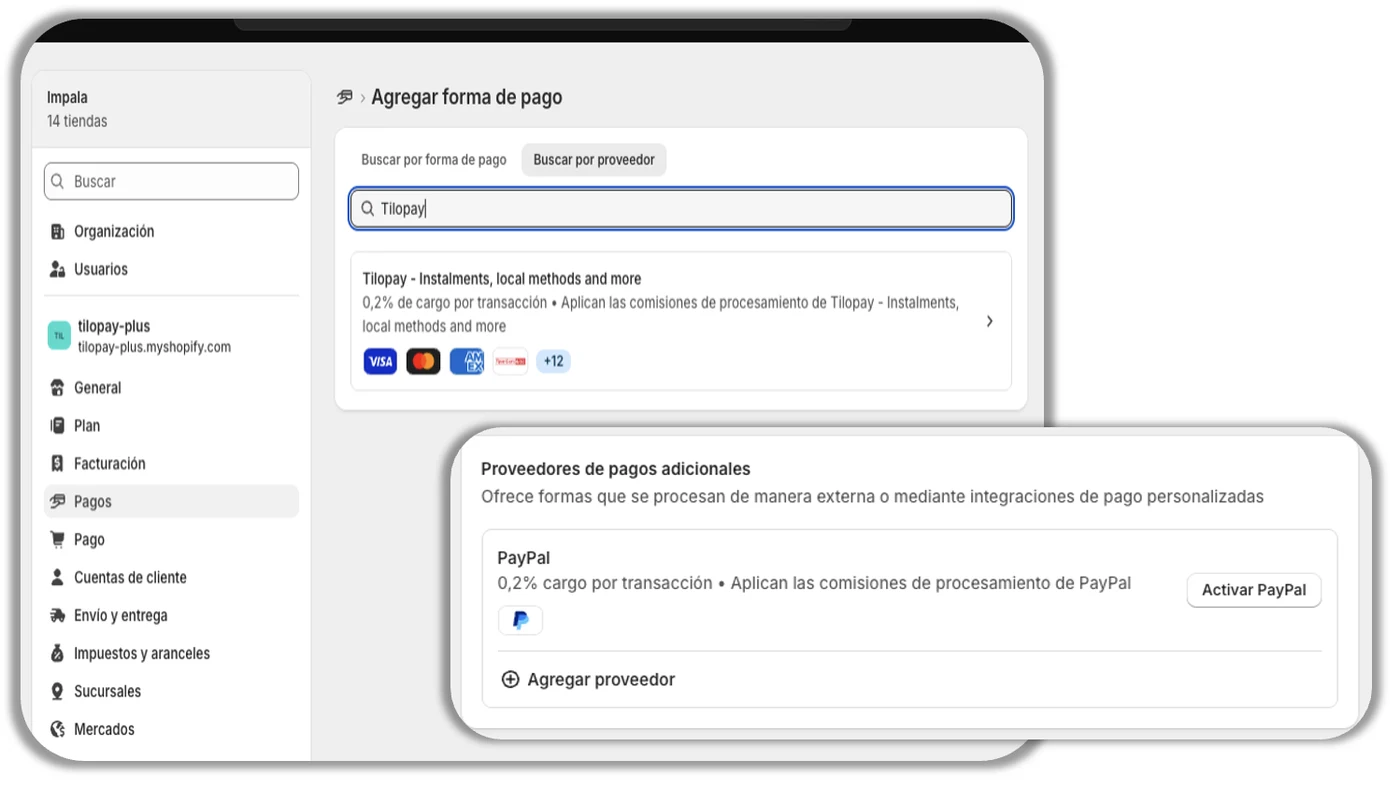How do I set up the Tilopay Alternative Payment Method for SINPE MÓVIL on Shopify? — screen 35