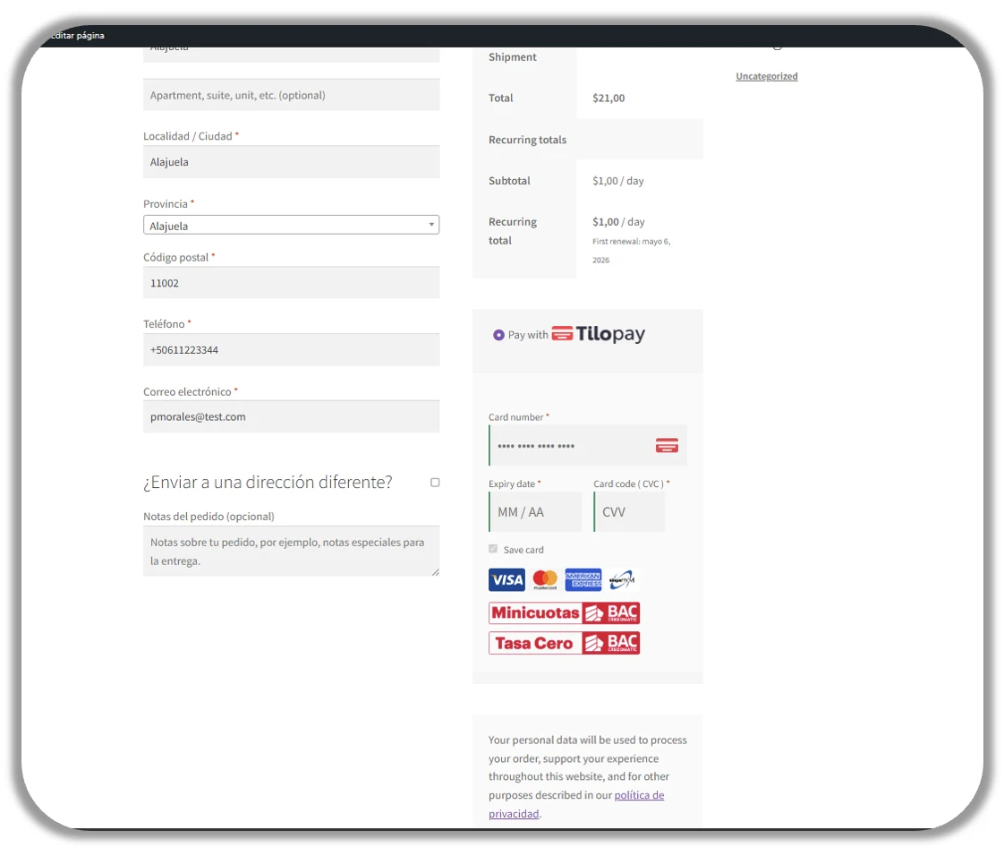 What’s the Difference Between Native Checkout and Redirected Checkout in WooCommerce? — screen 80