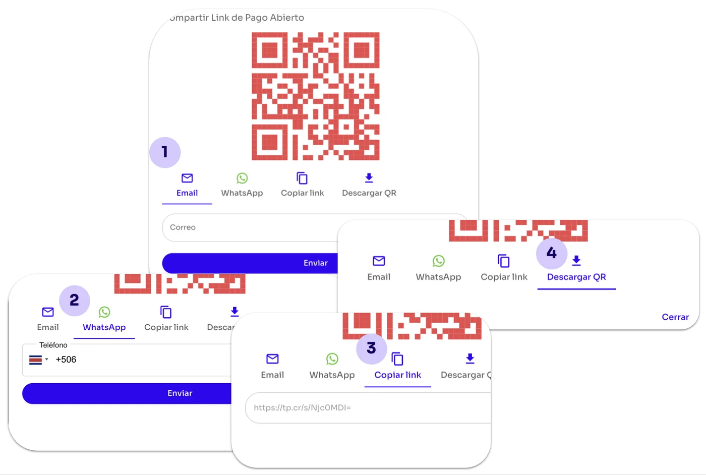 How Do I Share an Open Payment Link? — screen 89