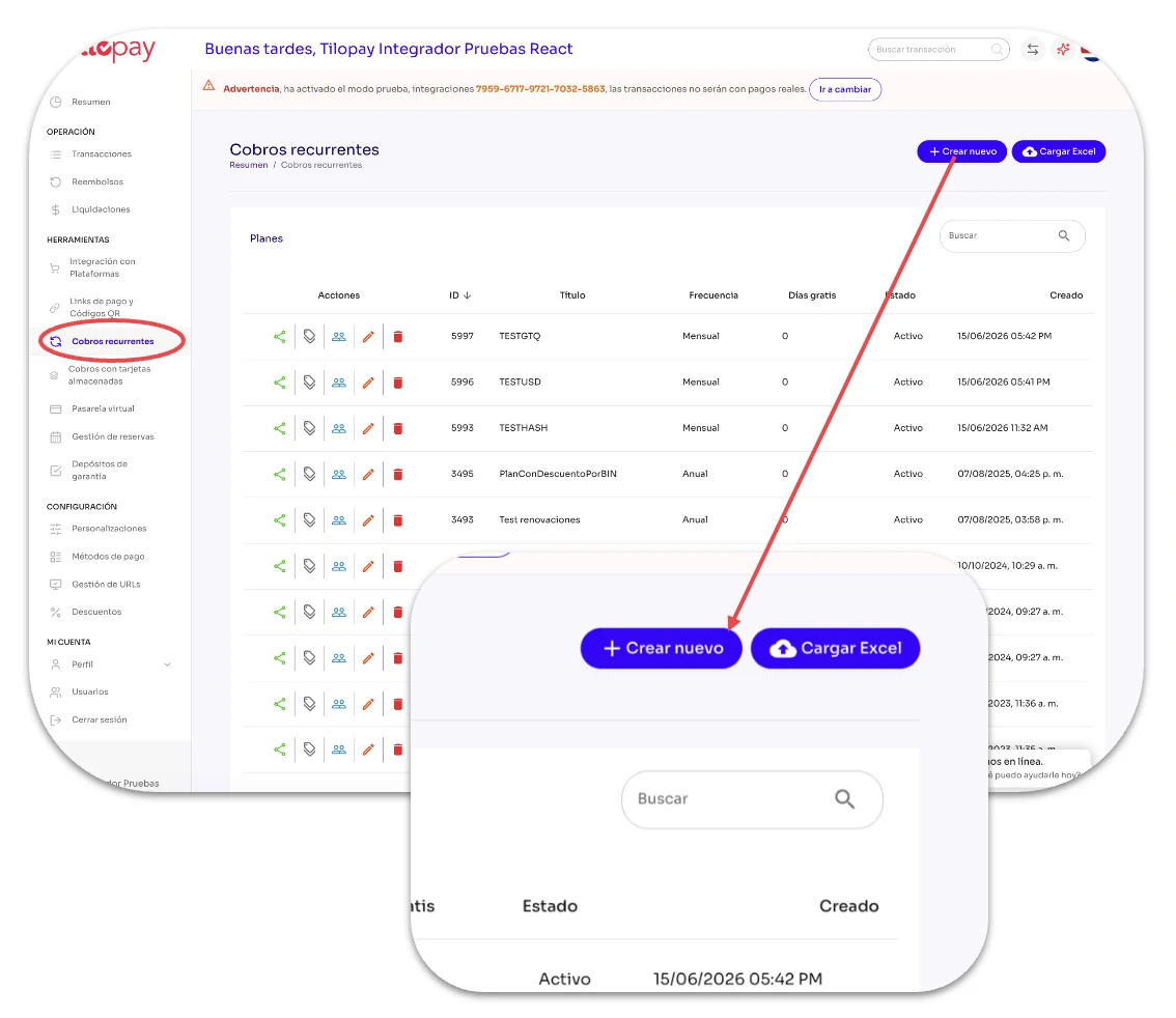 How do I create a plan in Subscription Billing? — screen 94