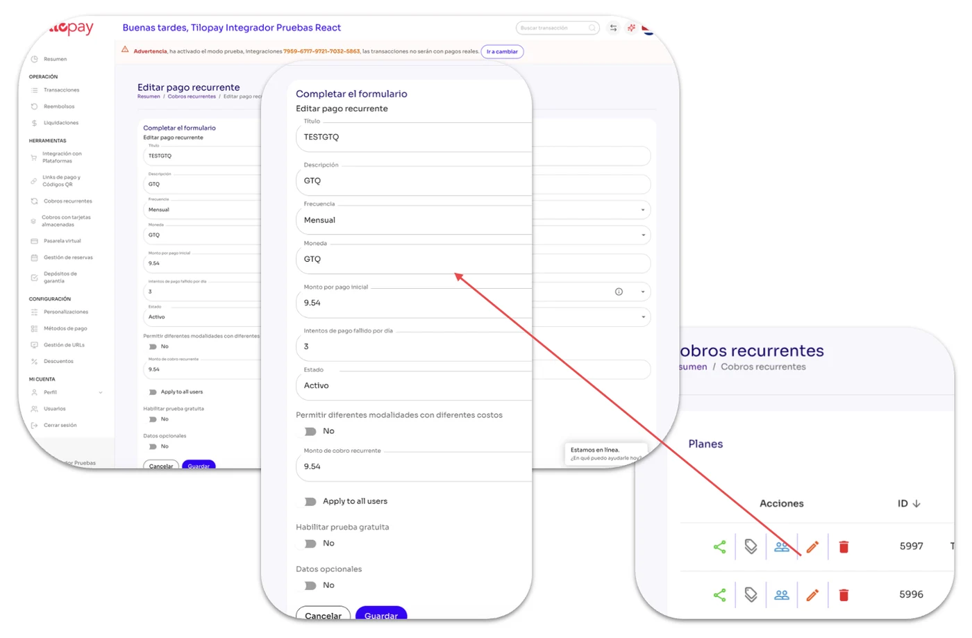 How do I view a plan's subscribers in Subscription Payments? — screen 108