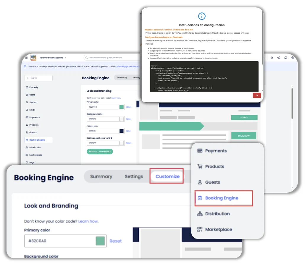 How to install Cloudbeds — screen 123