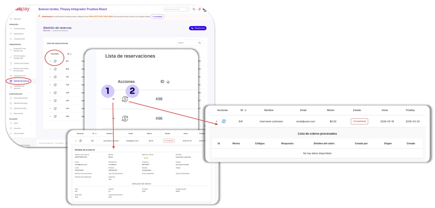 How to Set Up Cloudbeds in Tilopay — screen 126