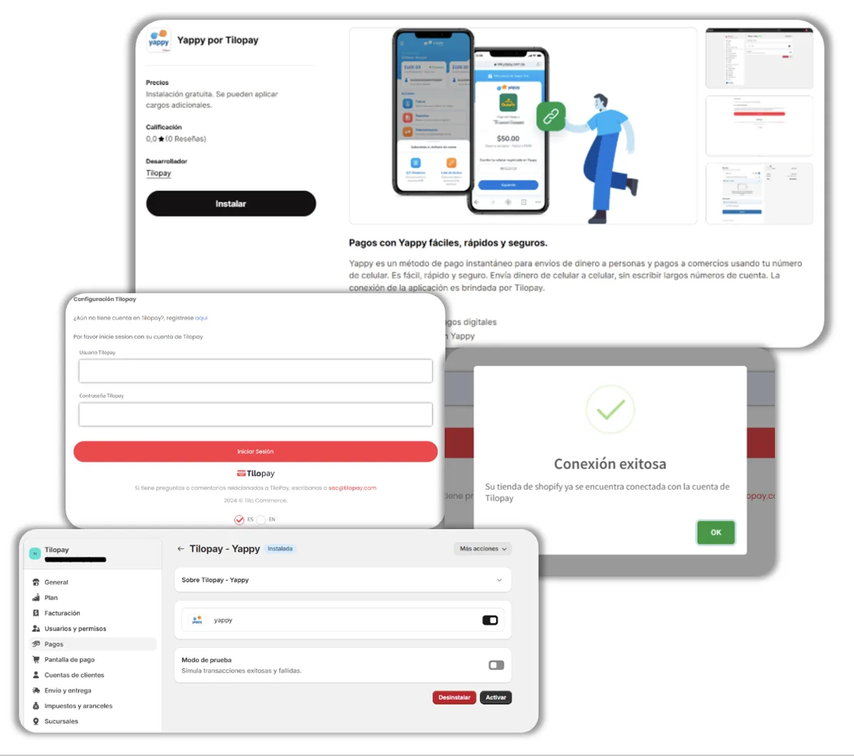 How do I set up the Tilopay Alternative Payment Method for Yappy on Shopify? — screen 40