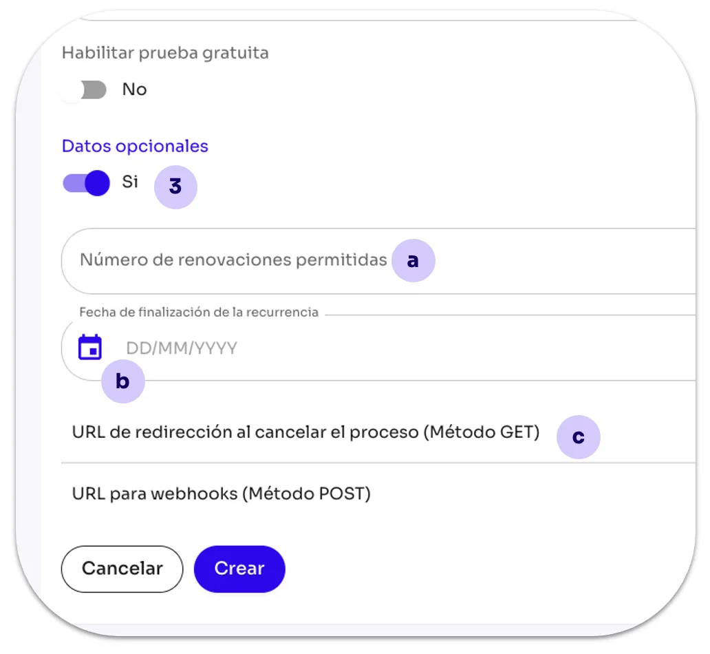 How do I create a plan under Subscription Payments? — screen 99